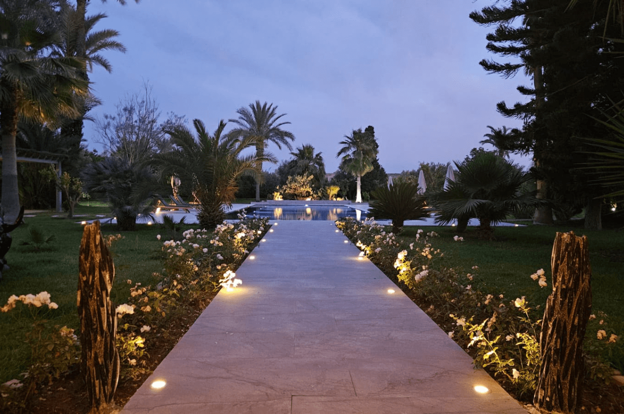 Vue jardin